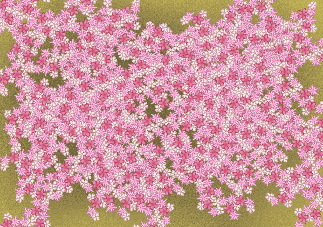 Pink and Green